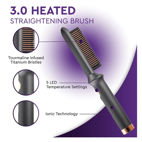 SUTRA BEAUTY Infrared Straightening Brush 3.0 - Picture 4 of 4